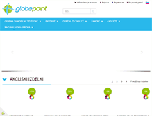 Tablet Screenshot of globepoint.si